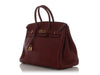 Hermès Rouge H Clémence Birkin 35