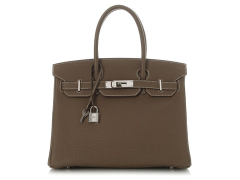 Hermès Etoupe Togo Birkin 30