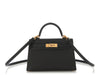 Hermès Black Epsom Kelly 20