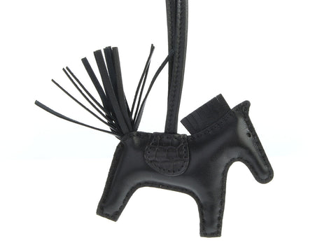 Hermès Black Alligator Rodeo Grigri Touch PM