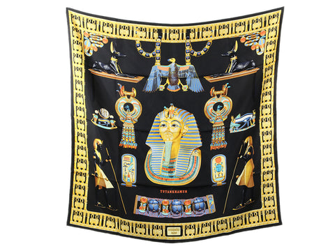 Hermès Tutankhamun Silk Scarf 90cm