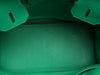 Hermès Menthe Clémence Birkin 30