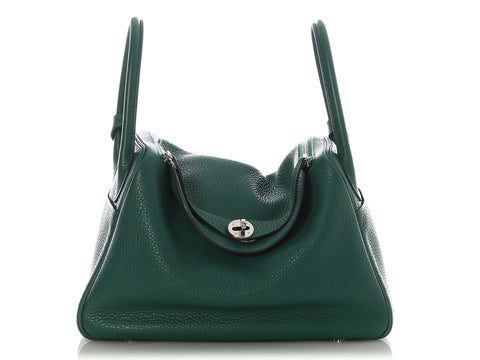 Hermès Malachite Clémence Lindy 30