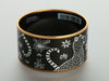 Hermès Extra Wide Les Léopards Enamel Bangle