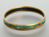 Hermès Narrow Leopard Enamel Bangle
