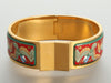 Hermès Wide Les Intrus Birds Bangle