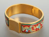 Hermès Wide Les Intrus Birds Bangle