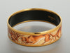 Hermès Wide Enamel Chasse au Bois Bangle
