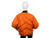 Hermès Orange Calfskin Puffer Down Jacket
