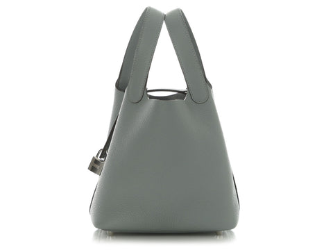 Hermès Gris Pantin Clémence Picotin Lock 18