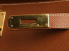 Hermès Vintage Gold Courchevel Kelly 28