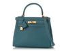 Hermès Blue Jean Togo Kelly 28