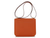 Hermès Orange Epsom Constance Mirror 18