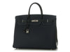 Hermès SO Bleu Nuit and Black Togo Birkin 40