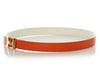 Hermès Orange and Craie Reversible Belt Kit 24mm