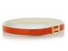 Hermès Orange and Craie Reversible Belt Kit 24mm
