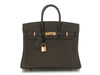Hermès Etain Swift Birkin 25