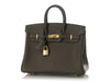 Hermès Etain Swift Birkin 25