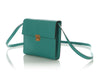Hermès Green Chèvre Clic 16 Crossbody