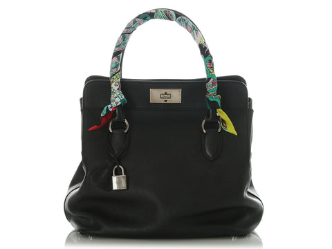 Hermès Black Swift Toolbox 26