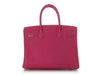 Hermès SO Rose Shocking and Rose Confetti Chèvre Birkin 30
