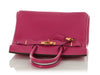 Hermès SO Rose Shocking and Rose Confetti Chèvre Birkin 30