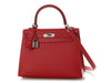 Hermès Rouge Casaque Epsom Kelly 25