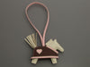 Hermès Craie Lambskin Rodeo Robeo Coeur PM Bag Charm