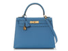Hermès Blue Paradis Epsom Kelly 28