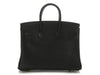 Hermès Black Swift Birkin 25