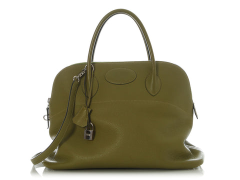 Hermès Vert Chartreuse Clémence Bolide 35