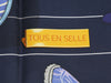 Hermès Tous en Selle Silk Scarf 90cm