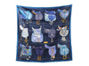 Hermès Tous en Selle Silk Scarf 90cm