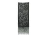 Hermès Gray Horse Head Reversible Cashmere Stole