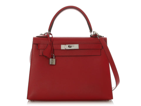 Hermès Rouge Casaque Epsom Kelly 28