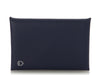 Hermès SO Bleu Encre and Bleu Jean Swift Calvi Verso Card Holder