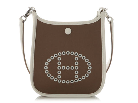Hermès Etoupe Toile Neo Evelyne 16