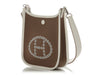 Hermès Etoupe Toile Neo Evelyne 16