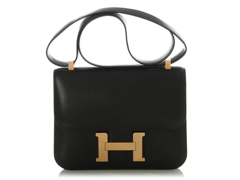 Hermès Black Chamkila Constance 1-24 Mirror