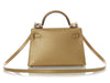 Hermès Mini Gold Doré Chamkilight Chèvre Kelly 20