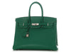 Hermès Vert Vertigo Cleménce Birkin 35