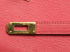 Hermès Rose Azalée Chèvre Kelly Long Wallet
