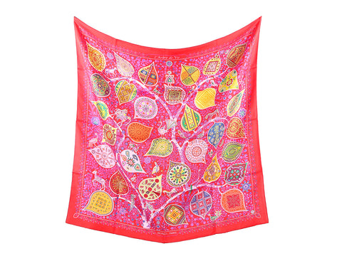 Hermès L'Arbre de Vie 90cm Silk Scarf
