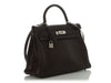 Hermès Marron Foncé Chèvre Kelly 35