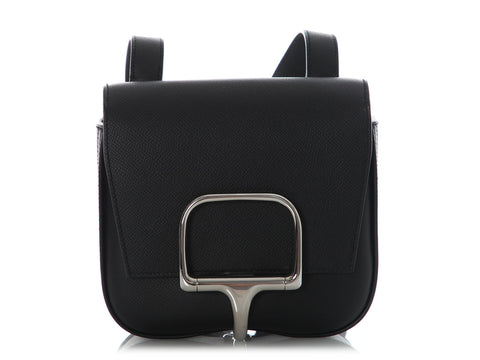 Hermès Mini Black Epsom Della Cavalleria