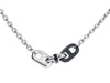 Hermès Palladium and Horn Maillon Necklace