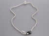 Hermès Palladium and Horn Maillon Necklace
