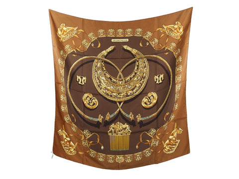 Hermès Cavaliers d’Or Silk Scarf 90cm