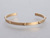 Hermès 18k mini clous cuff bracelet