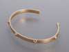 Hermès 18k mini clous cuff bracelet